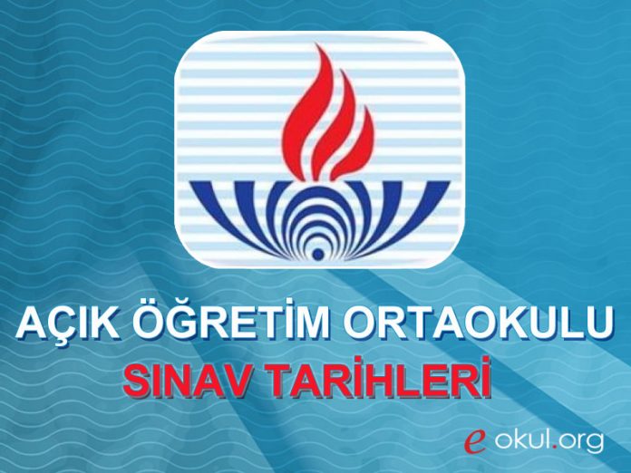 acik-ogretim-ortaokulu-sinav-tarihleri açık öğretim ortaokulu sınav tarihleri 2019 2020 aöo