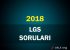 2018 LGS Soruları İndir