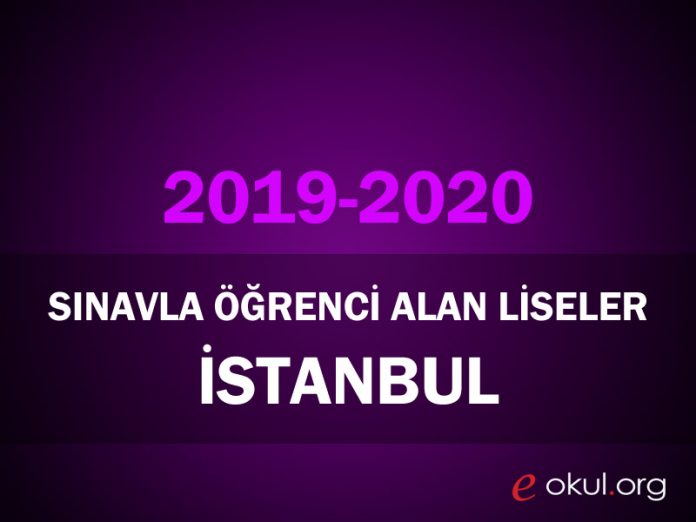 sinavla-ogrenci-alan-liseler-istanbul sınavla öğrenci alan liseler İstanbul