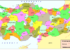 Türkiye’nin 81 İl Haritası Plaka Kodu-Telefon Kodu