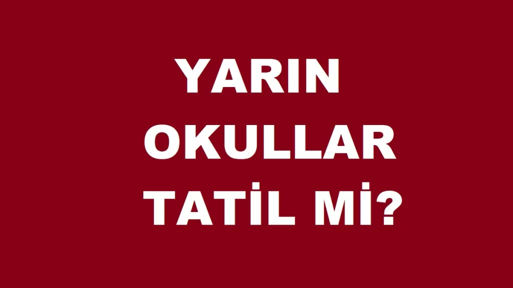 İstanbul'da Yarın Okullar Tatil mi? 20 Kasım 2023