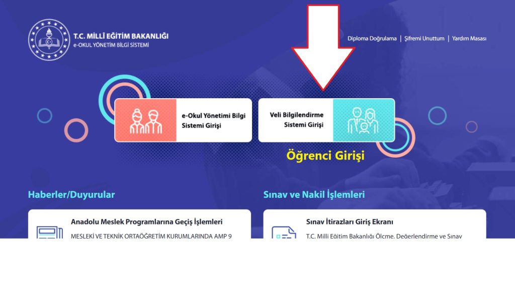 e Okul Öğrenci Girişi Yap 2025